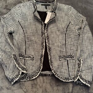 NWT White House Black Market Tweed Blazer